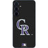 MLB Colorado Rockies - Solid Distressed Galaxy A36 5G Skin